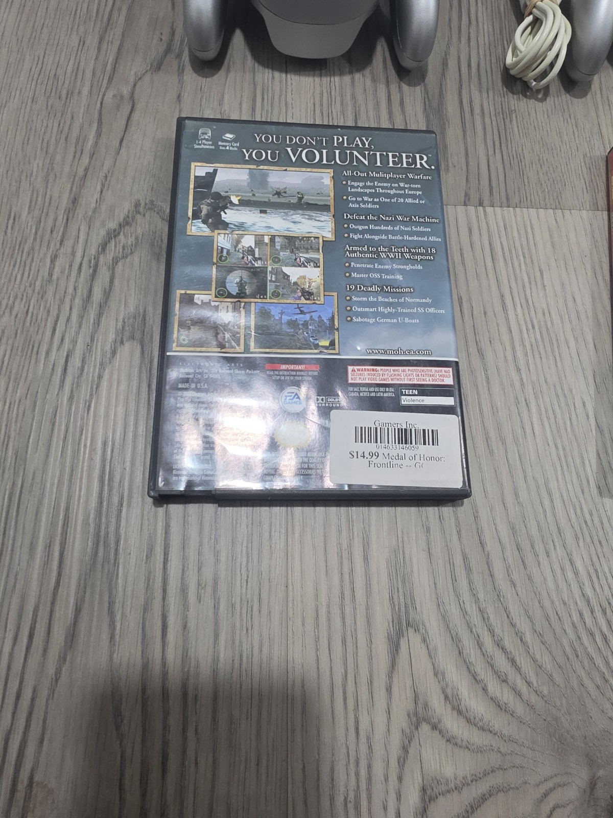 Nintendo GameCube Platinum Console – Silver (READ)