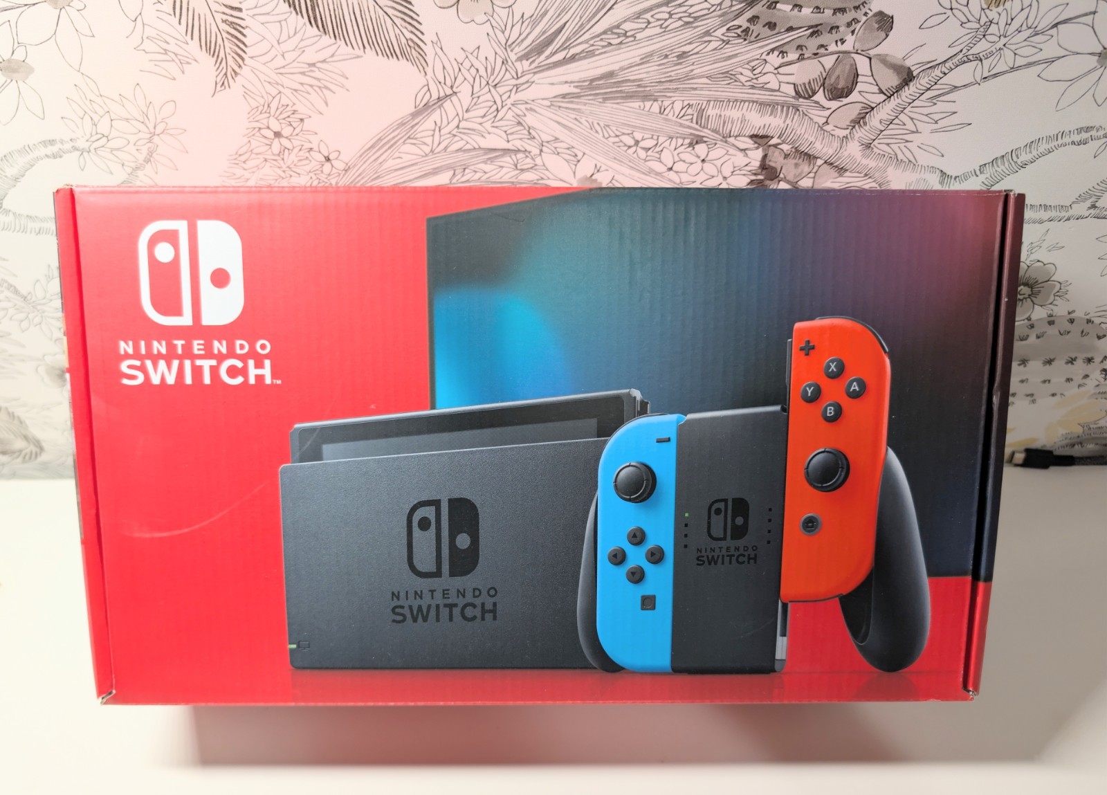 Nintendo Switch 32GB Handheld Console – Neon Red/Neon Blue