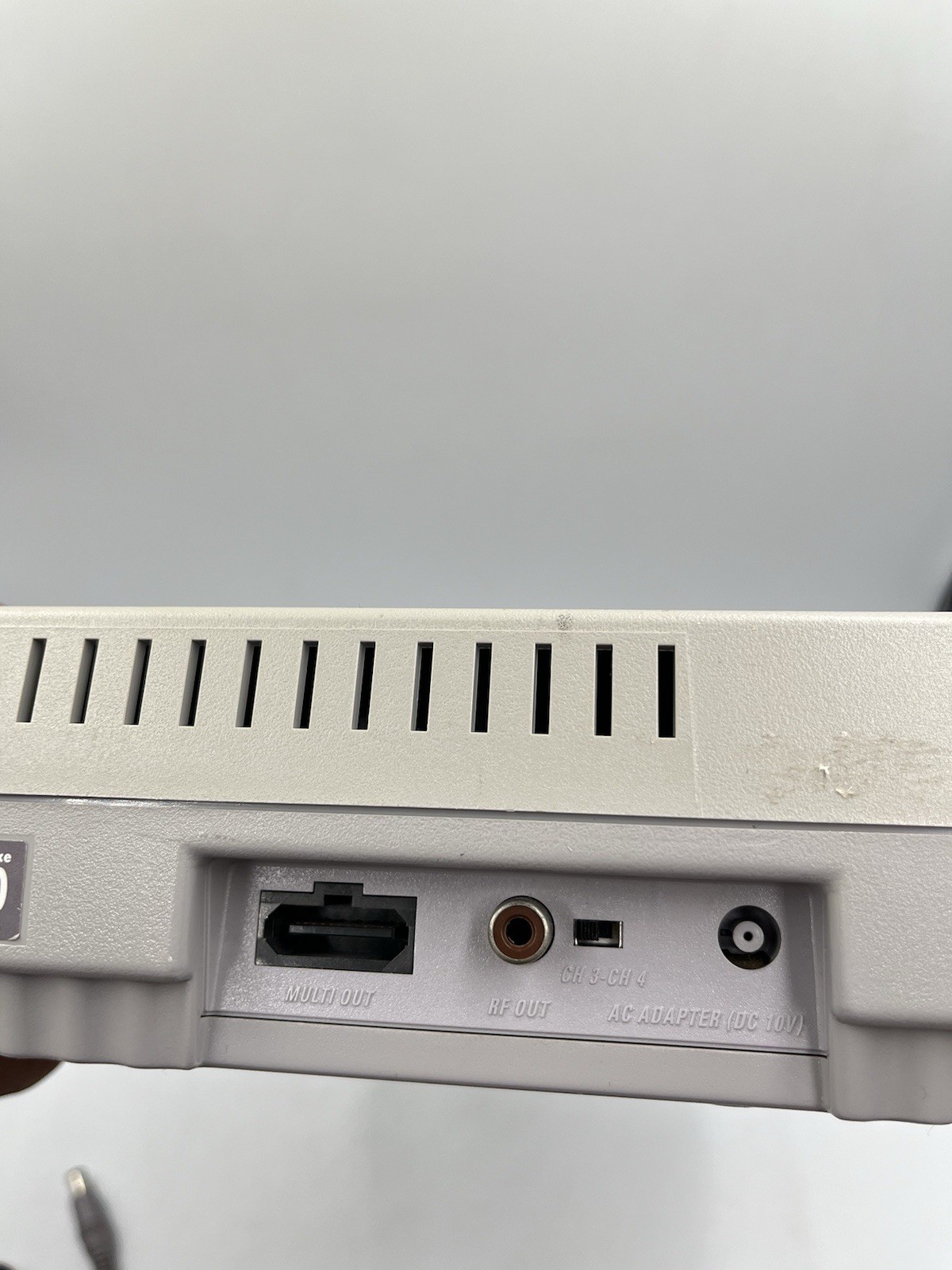 Super Nintendo Entertainment System SNES Console OEM Controller + Cords TESTED