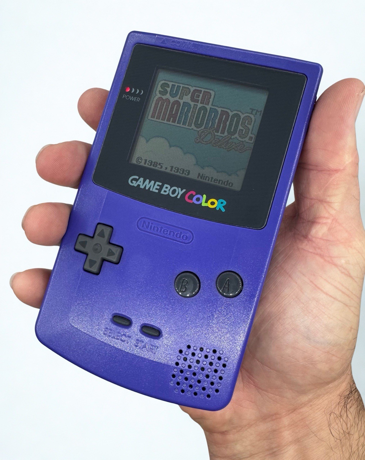 💜GRAPE GAME BOY COLOR – Complete In Box CIB Nintendo GBC Purple GameBoy Boxed