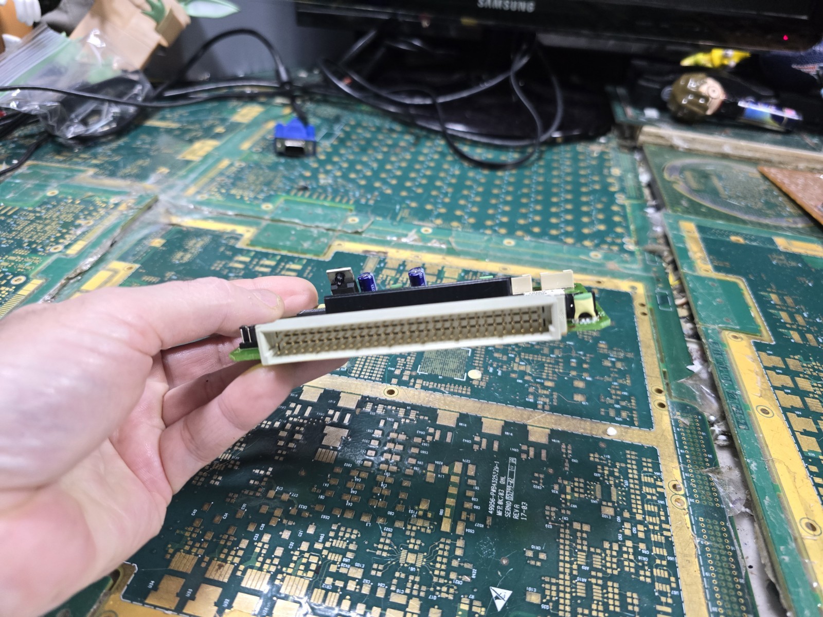Philips CDI 910 EXACT Expansion Input Board-Not Tested-Intact-PARTS-READ ALL