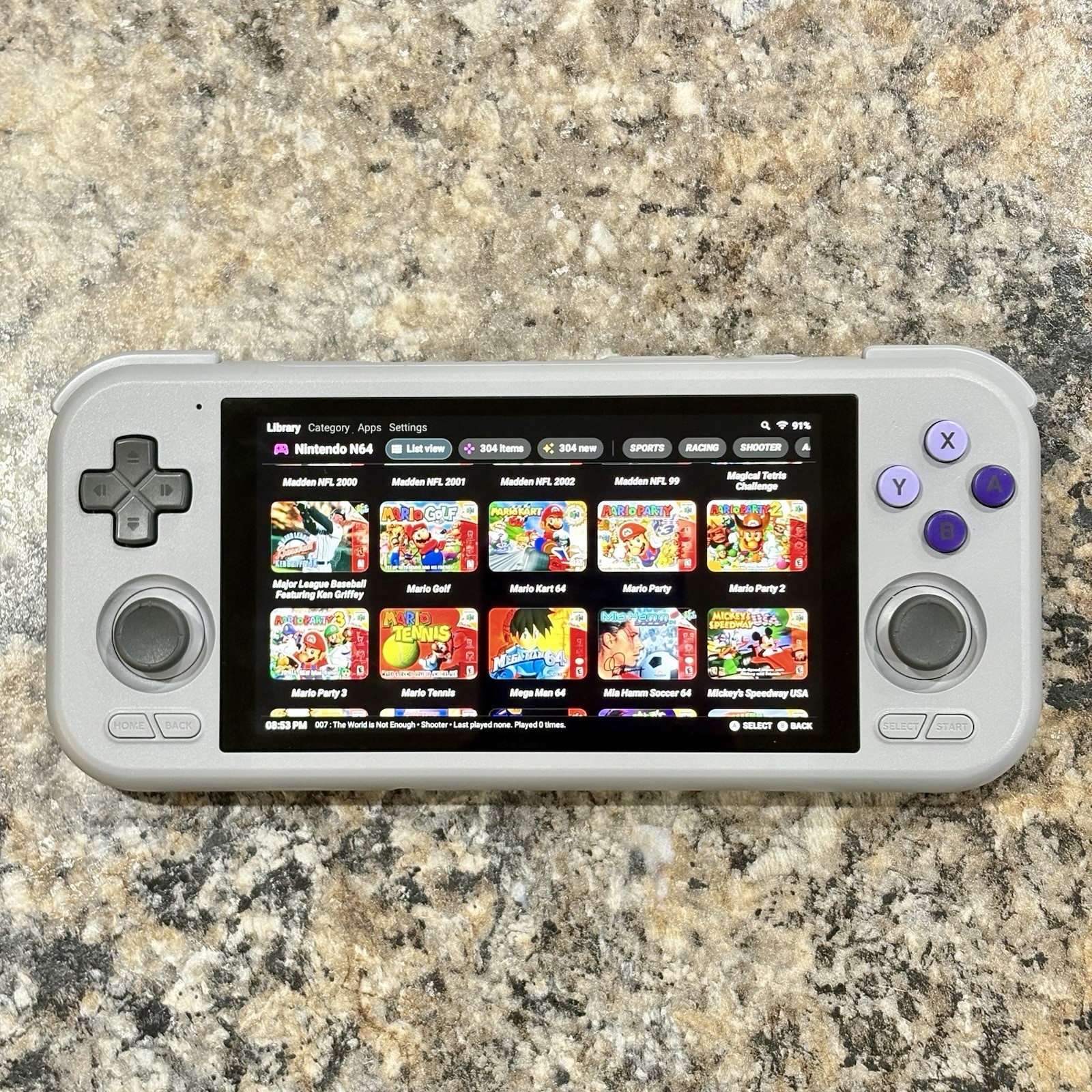 Retroid Pocket 4 Pro + Grip + Case, 128GB + 256GB Card, Loaded Ready To Play