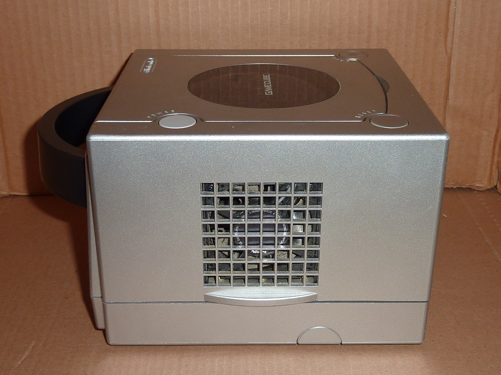 Nintendo GameCube Platinum Silver Console Only DOL-101 USA PARTS REPAIR Error