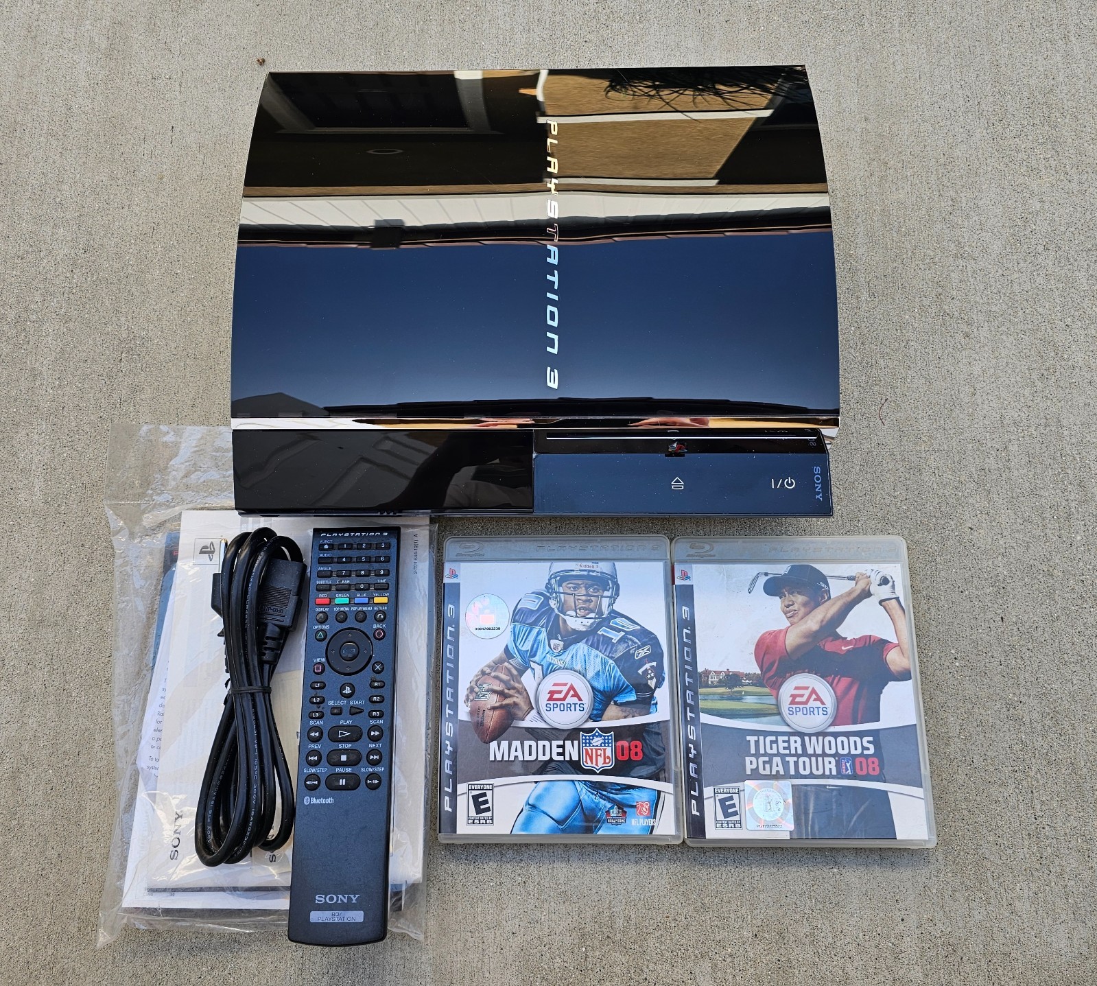Sony PlayStation 3 60GB CECHA01 plays PS1 PS2 PS3 3.55 OFW Delidded