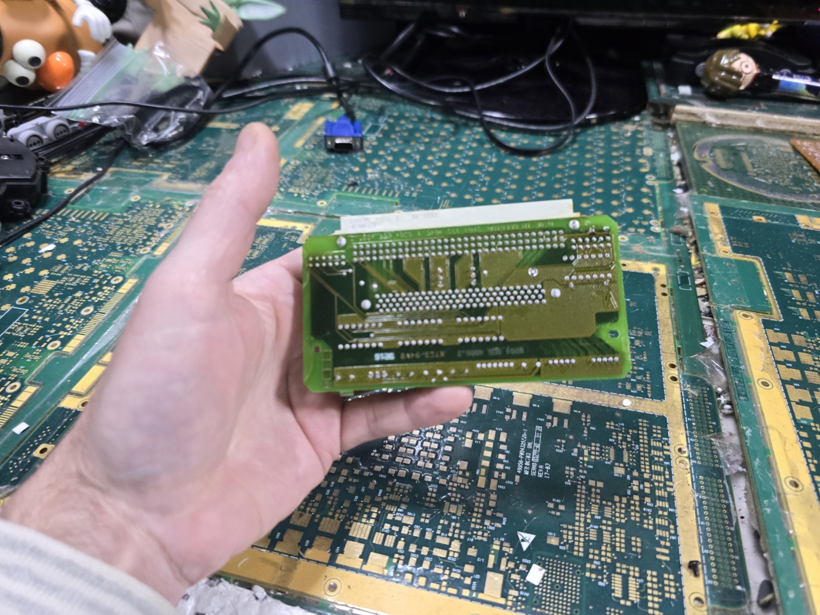 Philips CDI 910 EXACT Expansion Input Board-Not Tested-Intact-PARTS-READ ALL