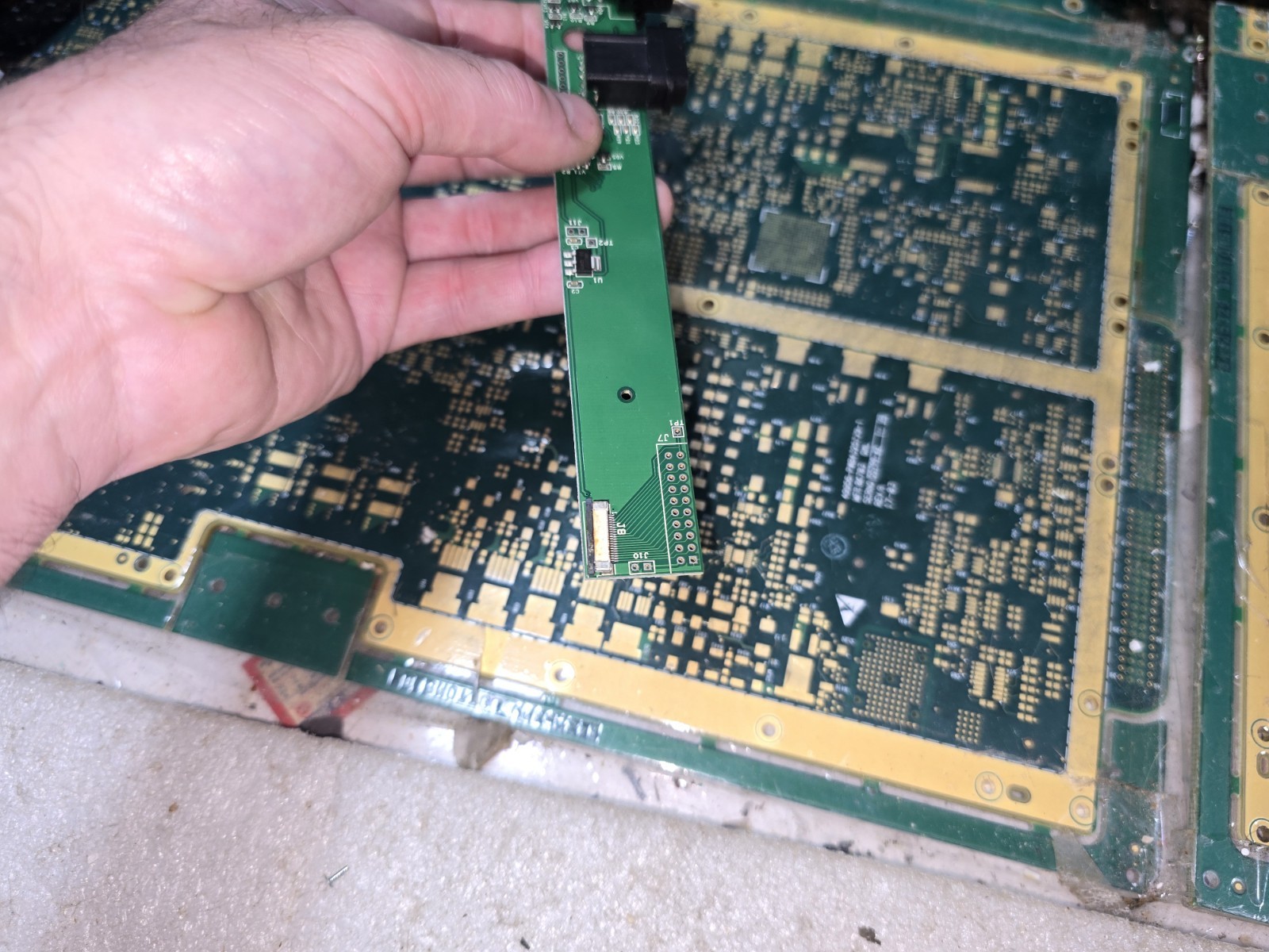 Hyperkin Retron 5 Left Side Controller Port Board ONLY-Good-Tested-READ ALL