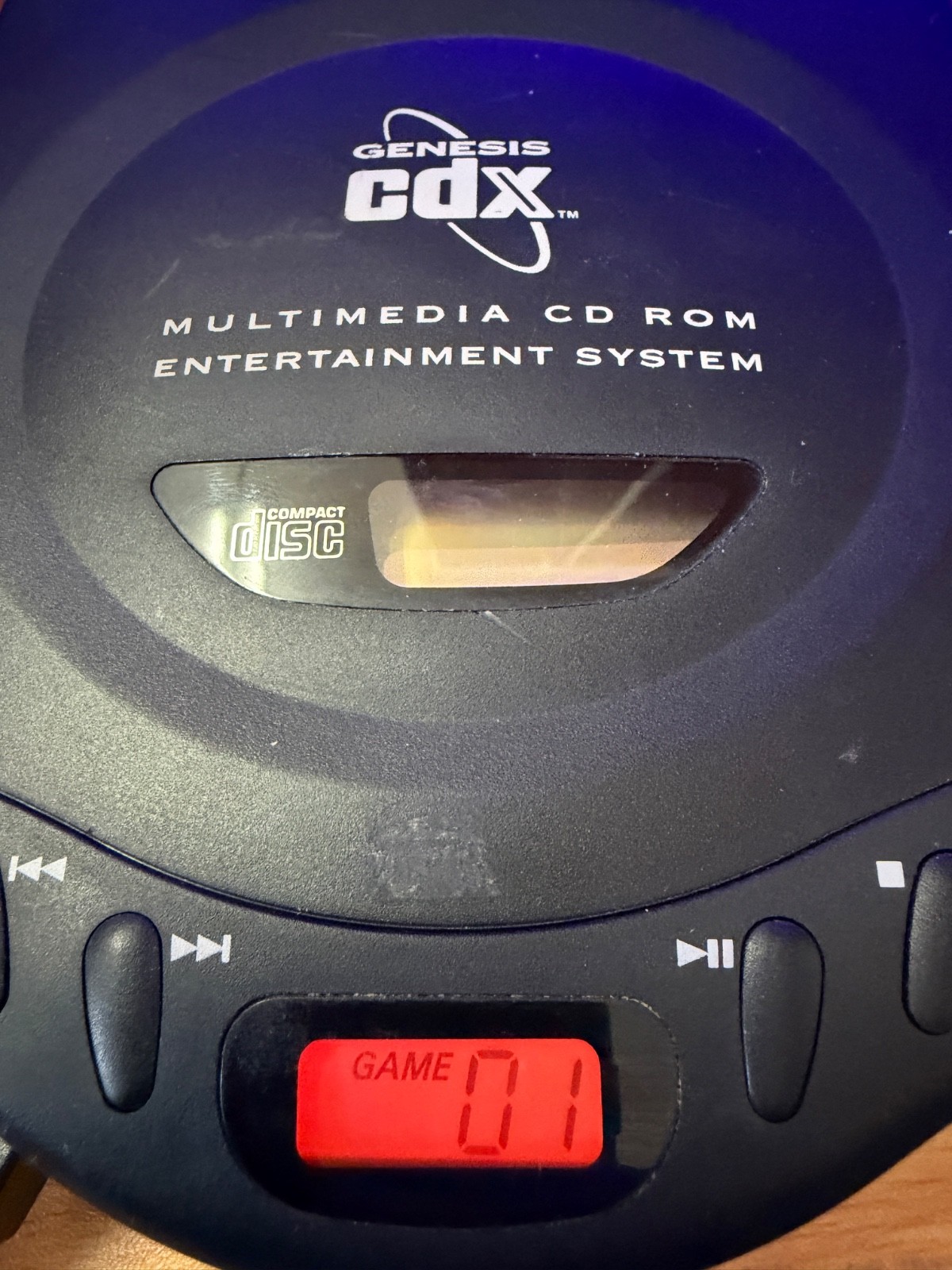 Sega Genesis CDX Console Mk-4121. TESTED WORKING FULLY FUNCTIONAL