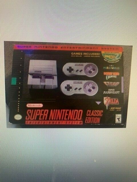 Nintendo Super NES Mini Classic Edition Control Deck – Games Included