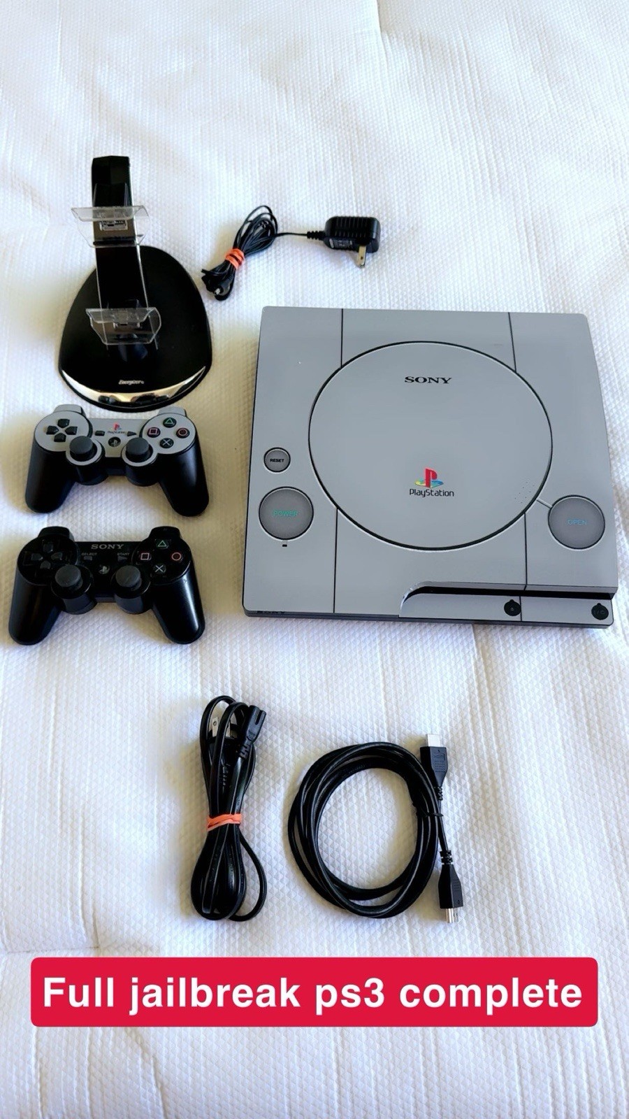Sony PlayStation 3 Slim 160GB Charcoal Black Console