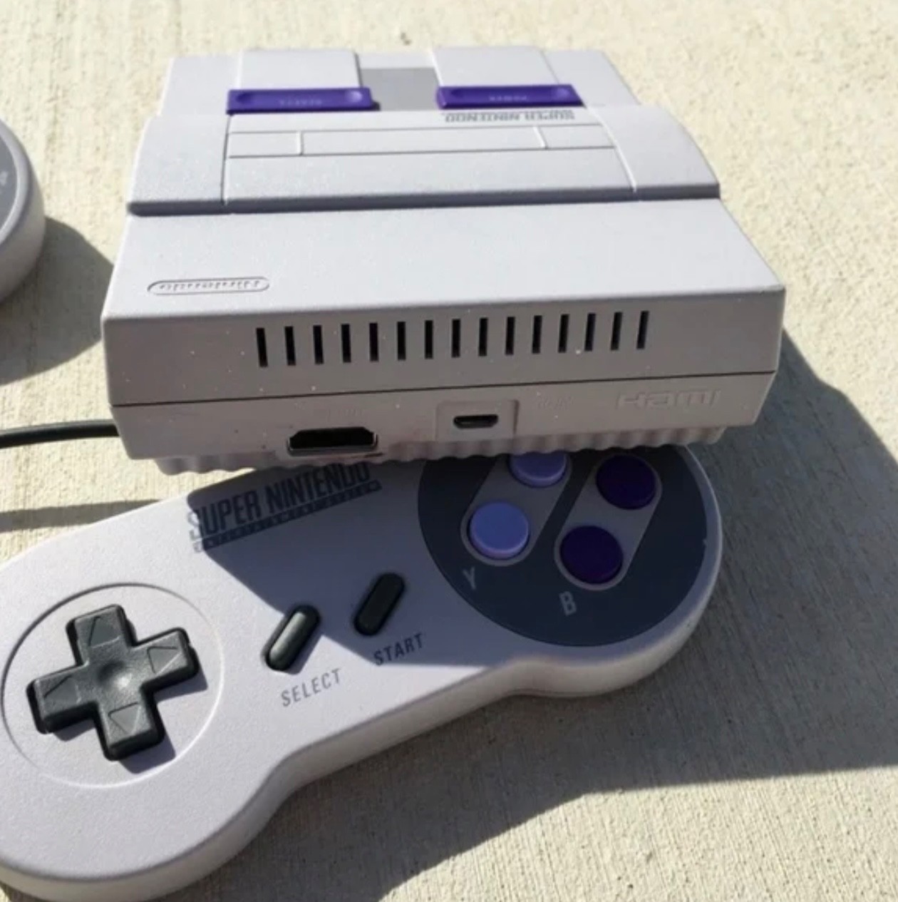 Nintendo Super NES Mini Classic Edition Control Deck – Gray