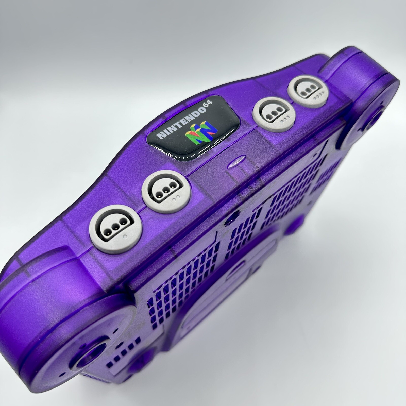 NEW Nintendo 64 N64 Limited Clear Light Purple Custom Console Only Funtastic
