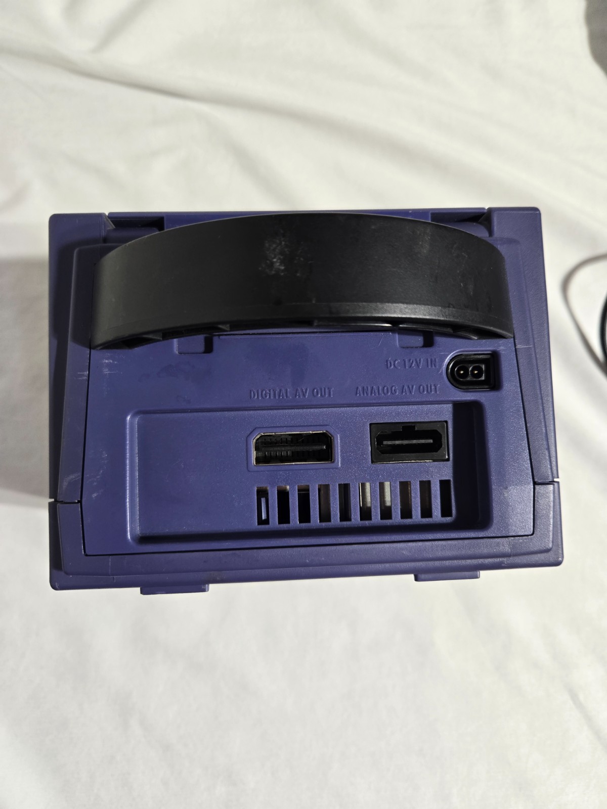 Nintendo GameCube Console Indigo Purple Bundle DOL-001 & Controller-Power Tested