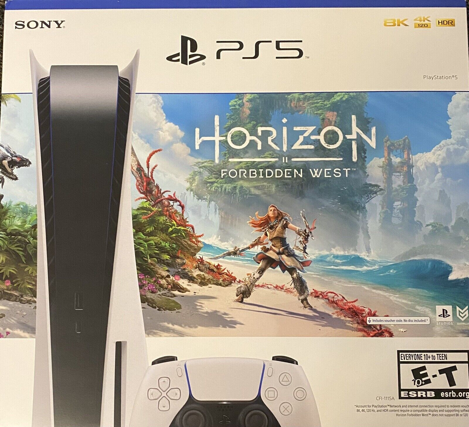 Playstation 5 PS5 Disc Console Bluray Horizon CFI-1115A Older Model New Sealed