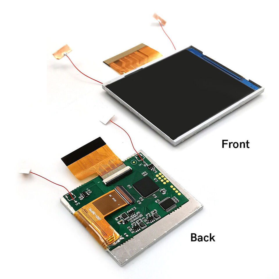 Gameboy Color IPS Backlight NO SOLDER 2.45″ Drop in Kit + Shell for Game Boy GBC