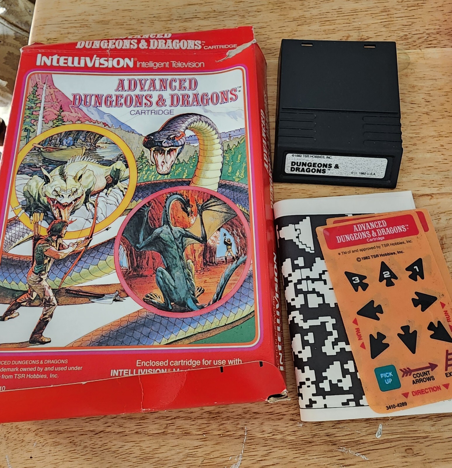 Intellivision Console Model 2609 UNTESTED, Good Physical Shape With 15 Games