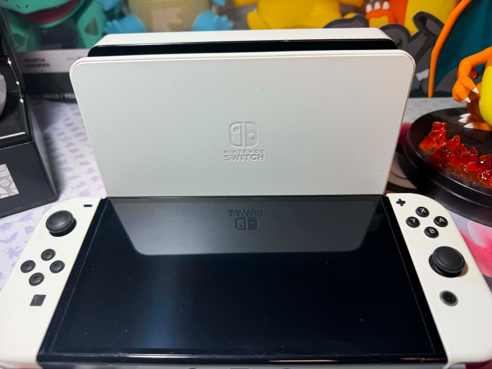 Nintendo Switch OLED Handheld Console – 64GB – Very Nice Shape For Being Used