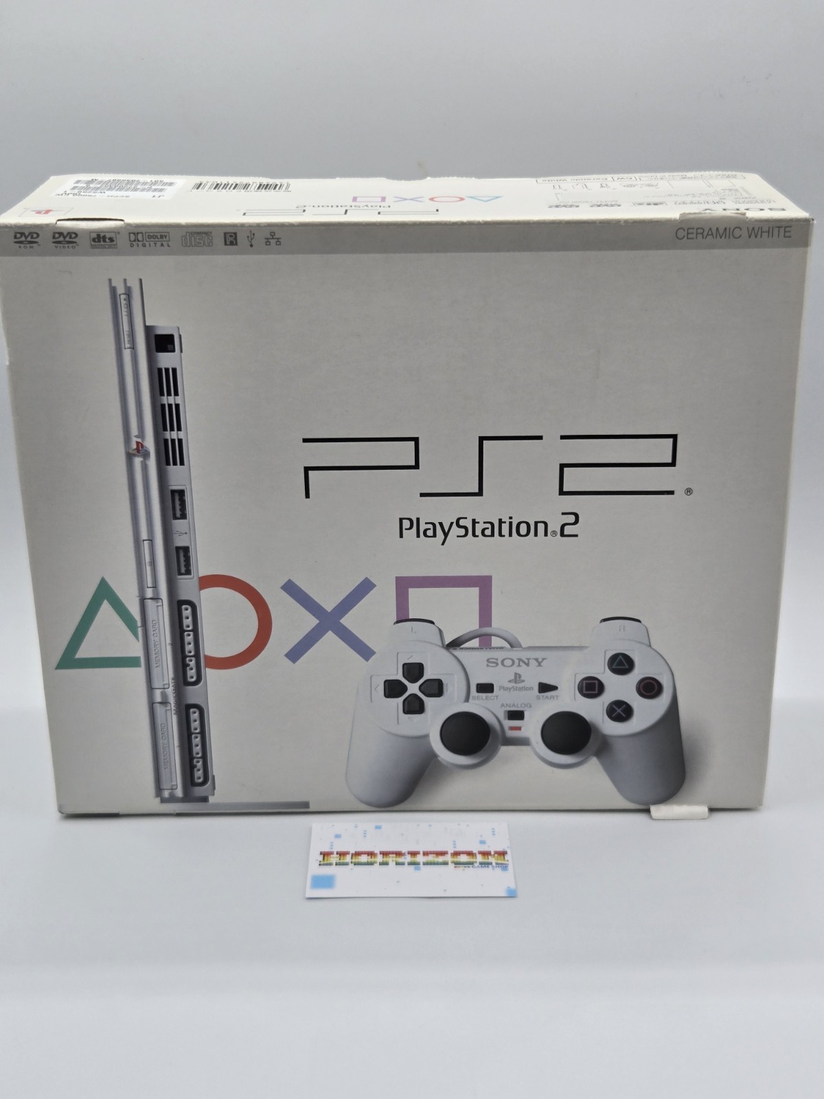 Sony Ps2 Playstation 2 Scph-75000 Ceramic White Jap Ntsc-J