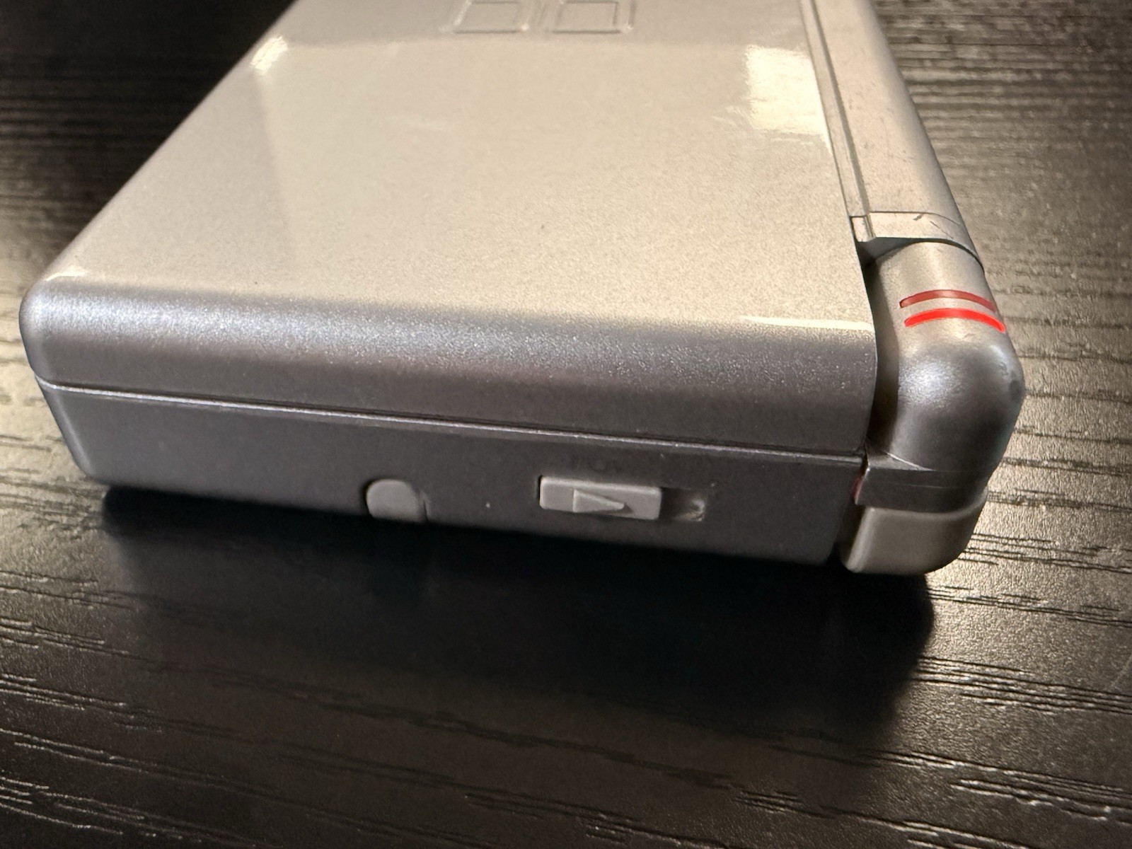 Nintendo DS Lite Silver Handheld Console USG-001 Tested Works Great -No Charger
