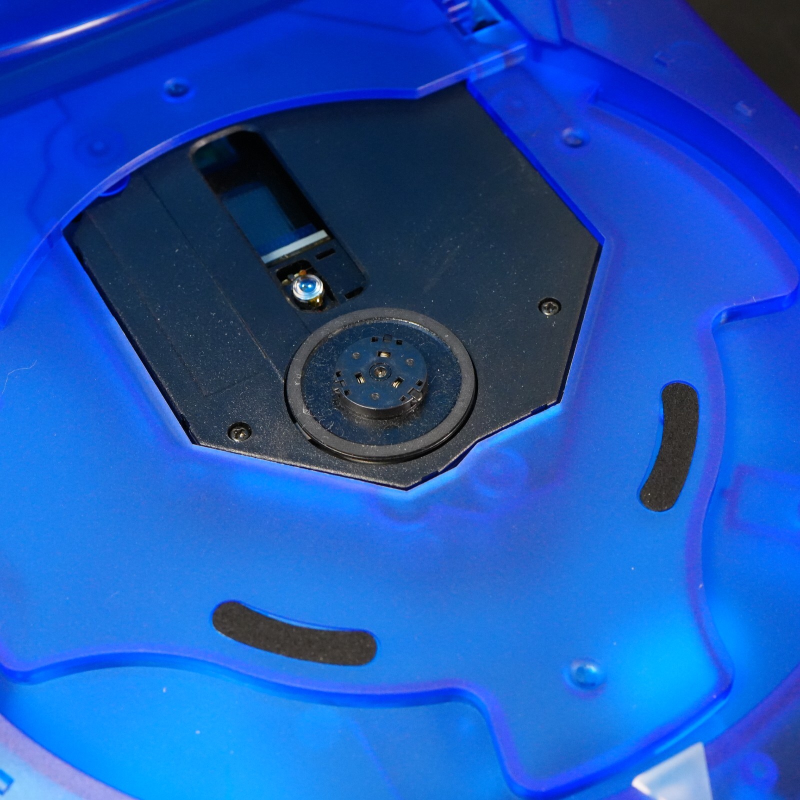 SEGA Dreamcast VA1 Console Translucent Blue Shell, Power Supply MOD NTSC-J
