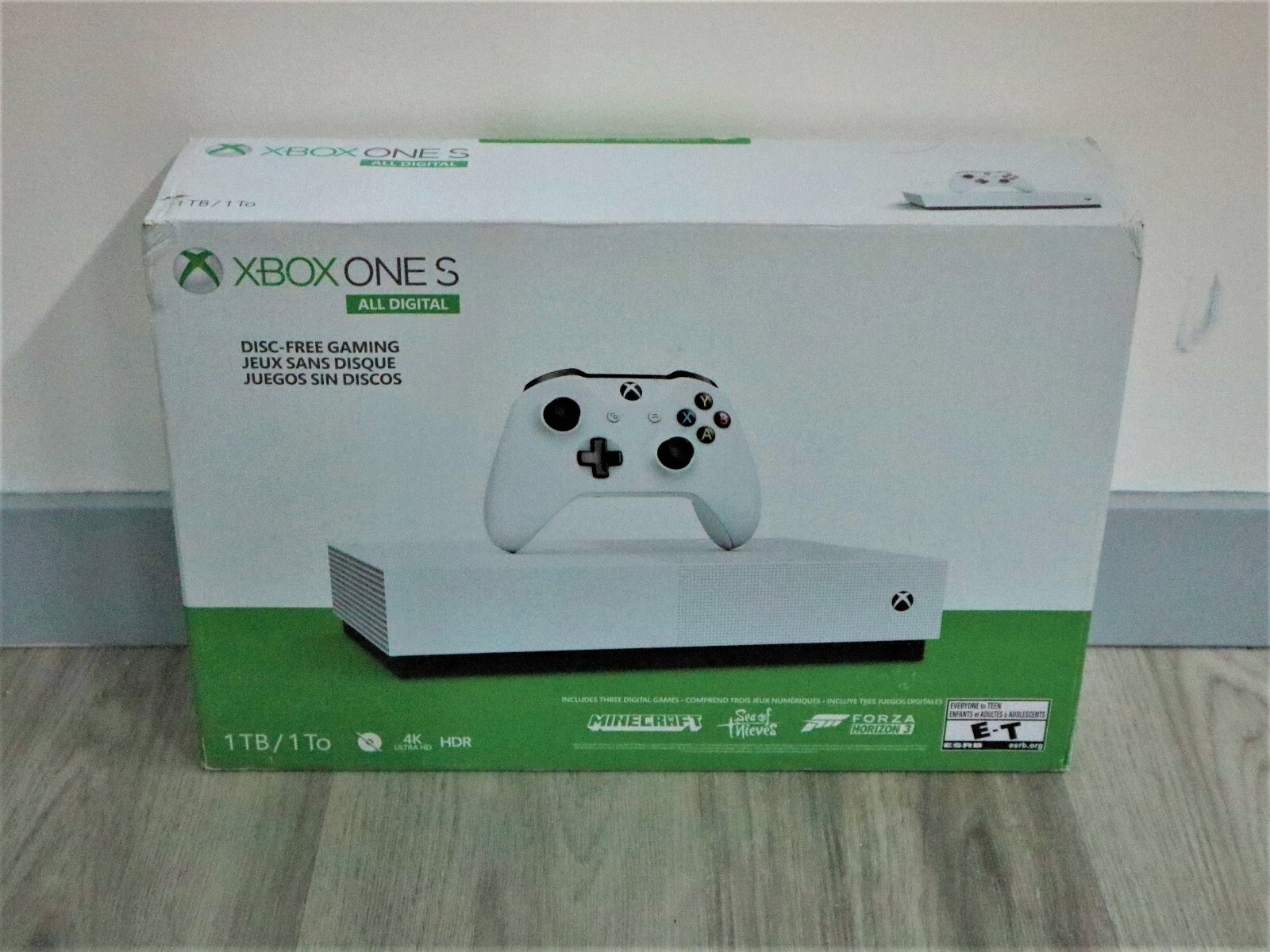 Microsoft Xbox One S All-Digital Edition 1TB Home Console – White *BRAND NEW*