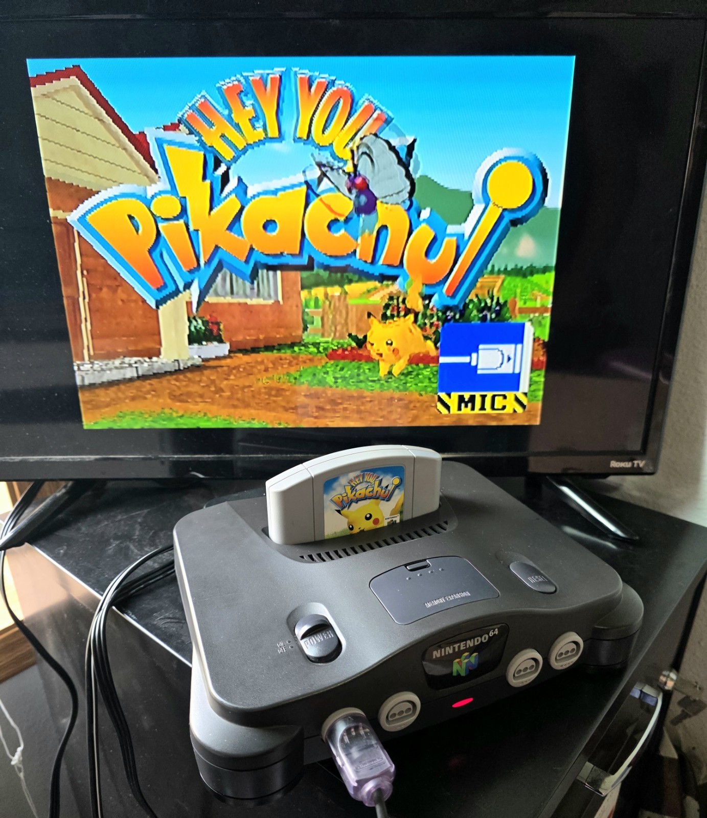 Nintendo 64 Console Bundle w/all AV Cables, Power Cord & 2 Nintendo Controllers