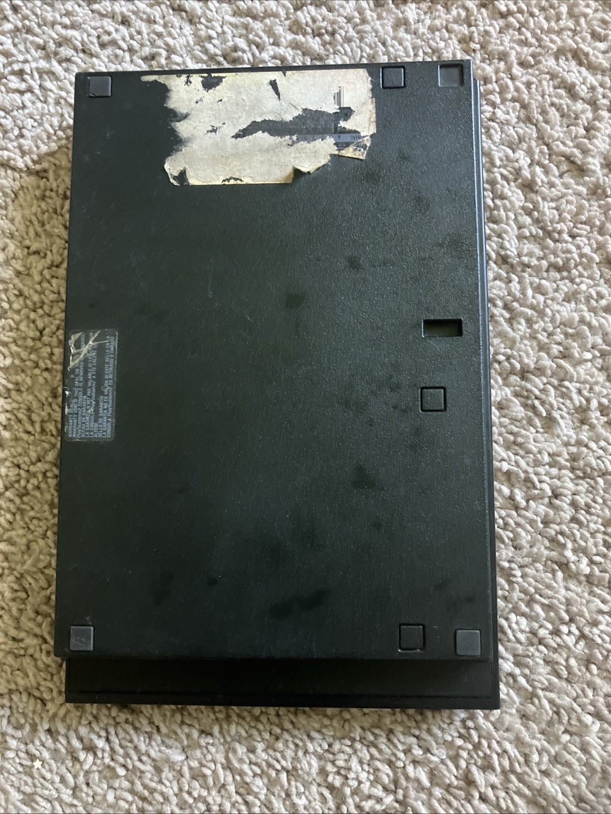 Sony PlayStation 2 Slim Launch Edition Charcoal Black Console (SCPH-77001CB)