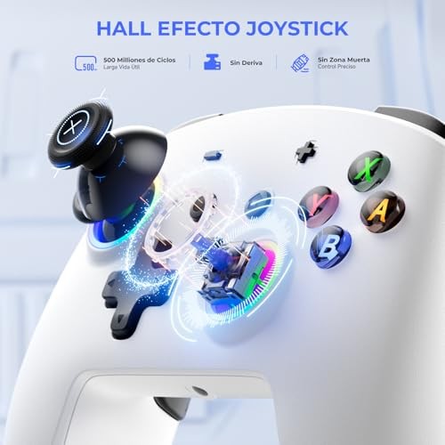 ECHTPower Wireless Pro Controller for Switch 2/OLED/Lite Hall Effect Joysticks R