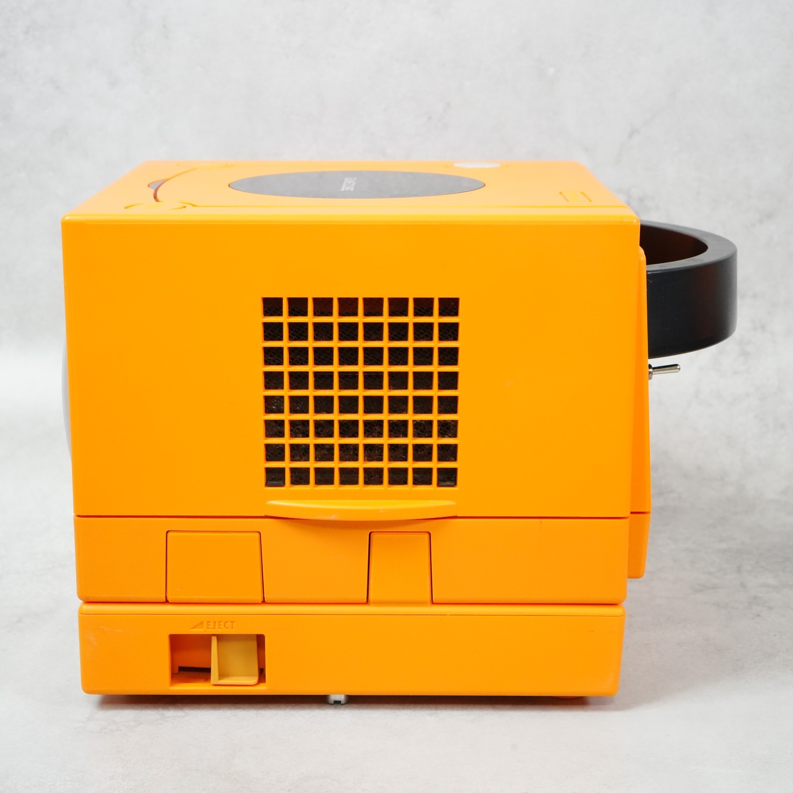 Nintendo GameCube Spice Orange NTSC U-C/J Region Switch Mod w/Gameboy Player