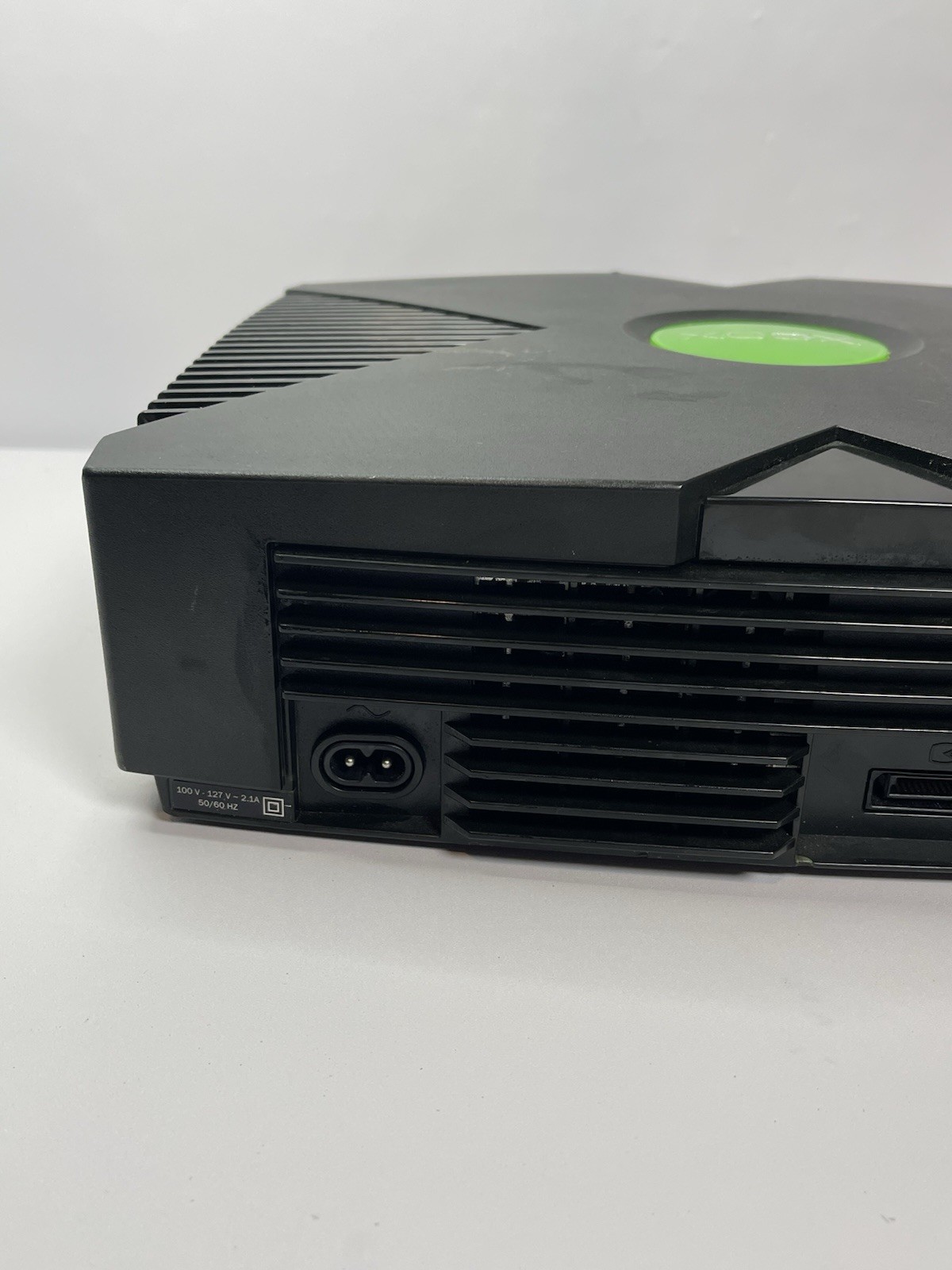 Original Microsoft Xbox OG Black Console W/ Controller Tested READ DESCRIPTION