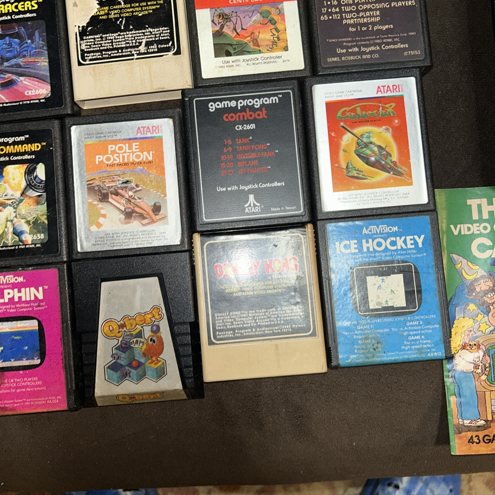 ATARI 2600 Complete Boxed System w/ Original Packaging + 28 Picture Label Games!