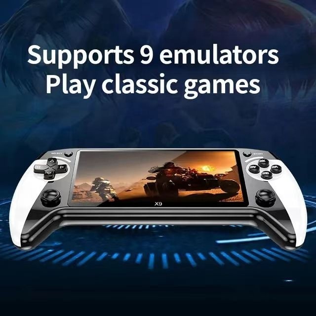 X9 Retro Handheld Game Console-Handheld Game Console with HD IPS