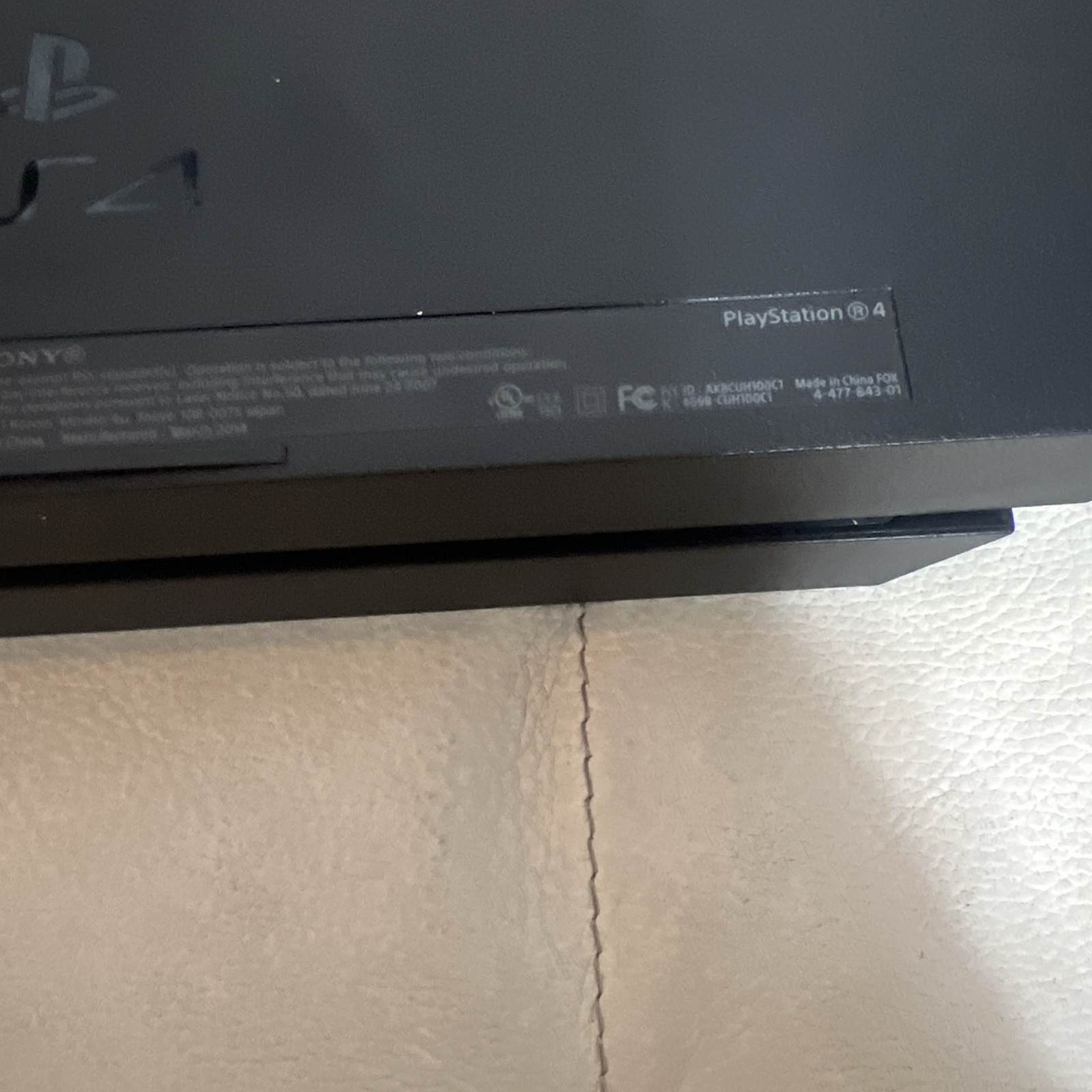 Sony PlayStation 4 Slim 500GB Gaming Console with 2 Controllers Tested Black