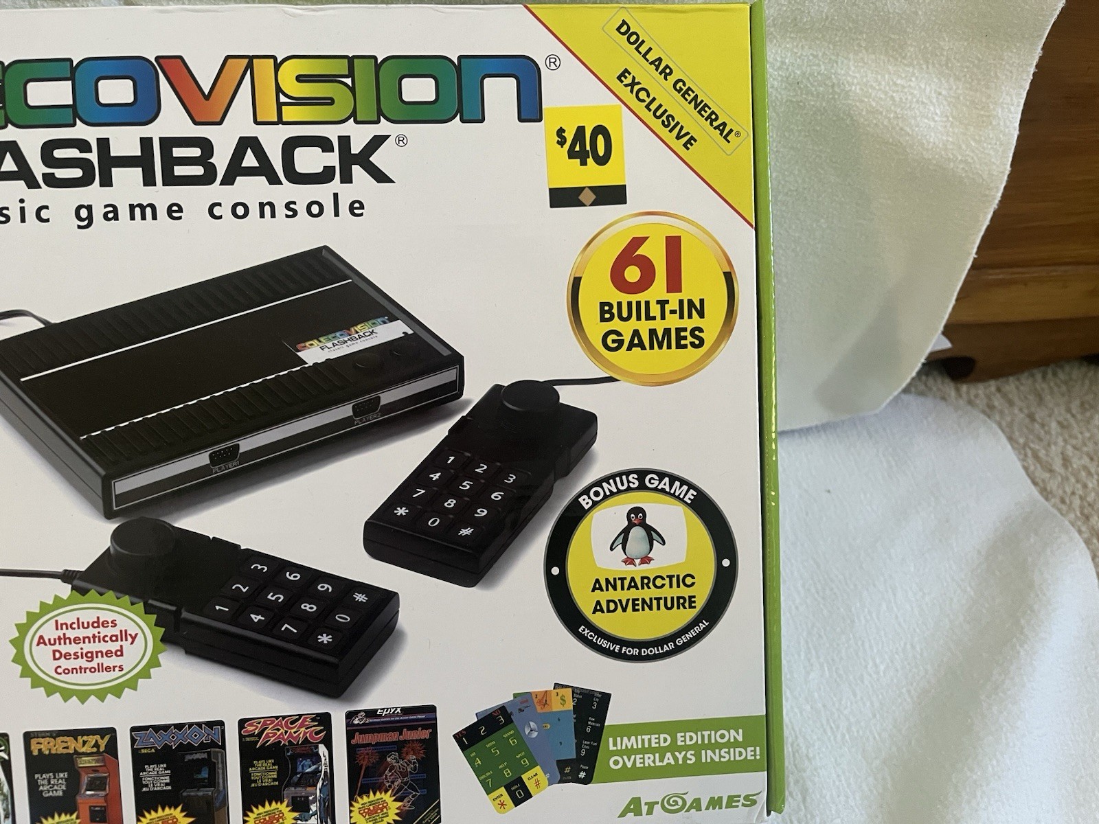ColecoVision Flashback Classic Game Console w/ 61 Built In Games Good Condition