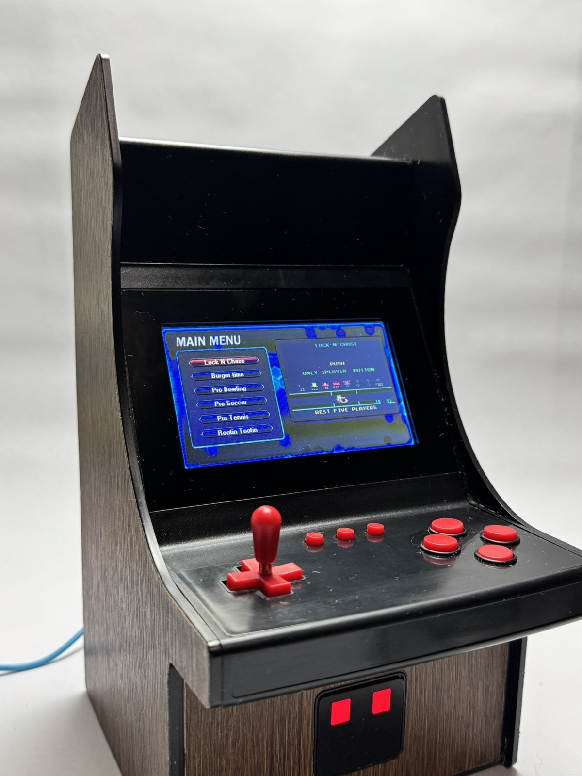 My Arcade Data East CUSTOM Classics 10″ Inch Mini Arcade Machine Cabinet games