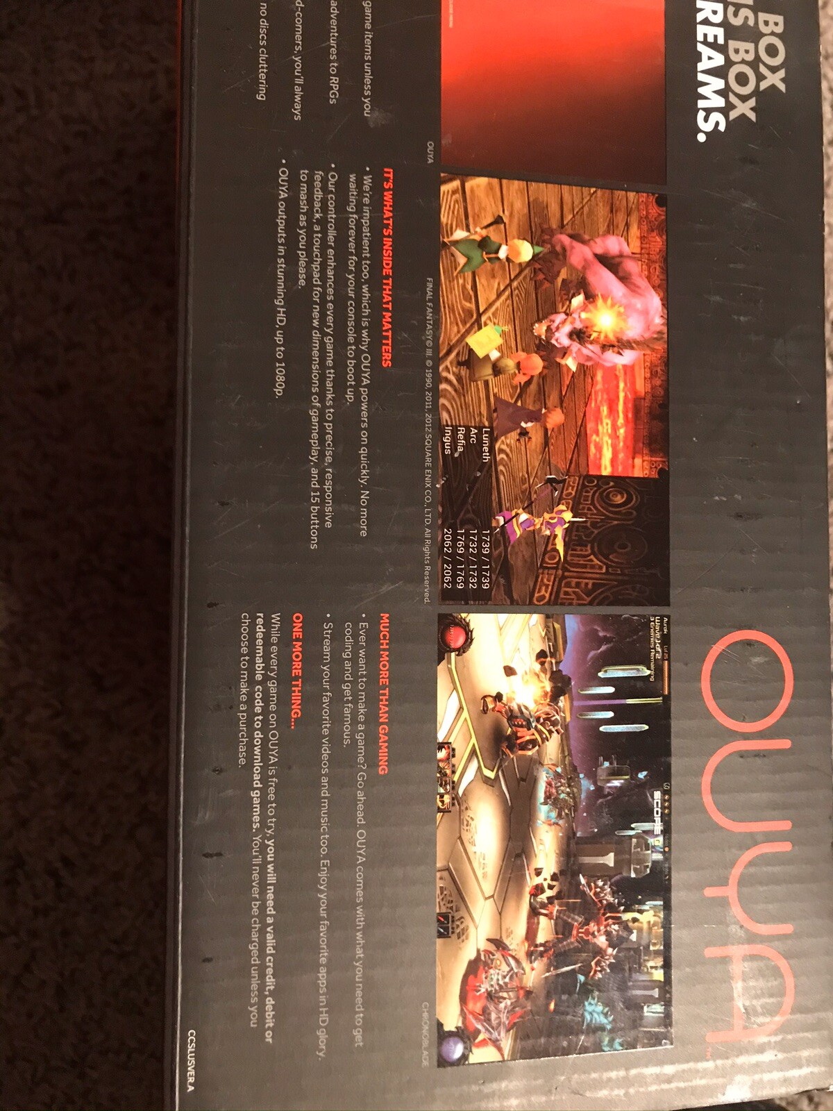 Ouya Android Video Game Console 8GB – Used