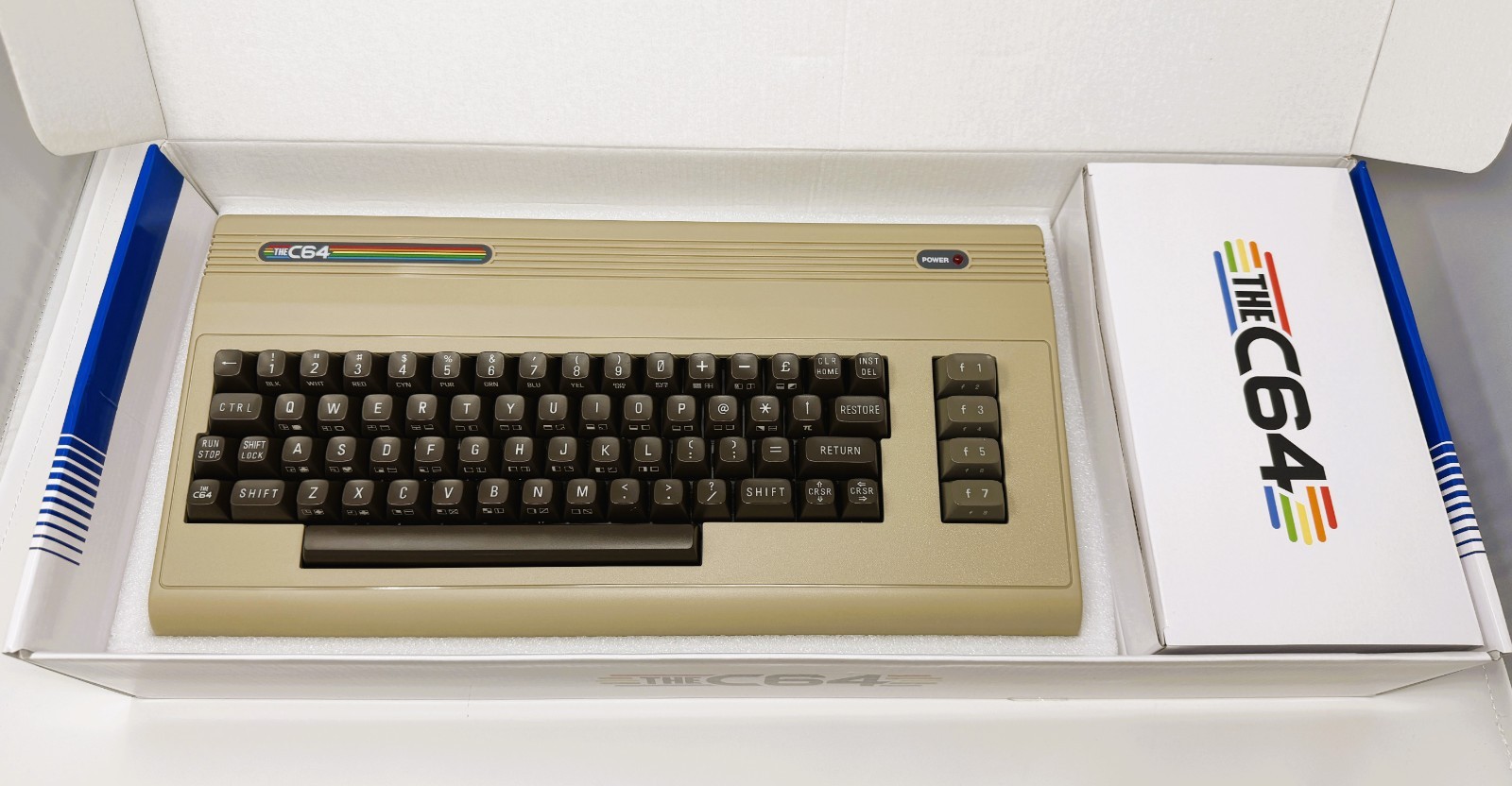 THE C64 Full Size Retro MicroComputer Console Working Keyboard Commodore 64