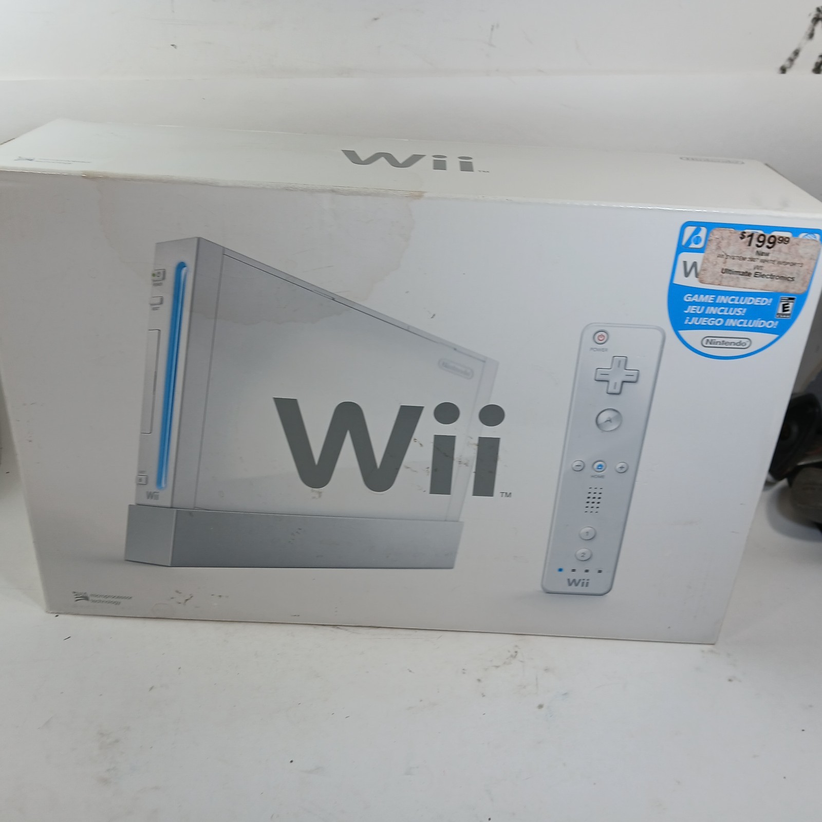 BOXED Nintendo Wii Video Game System Console OEM Controller & Wires – Tested