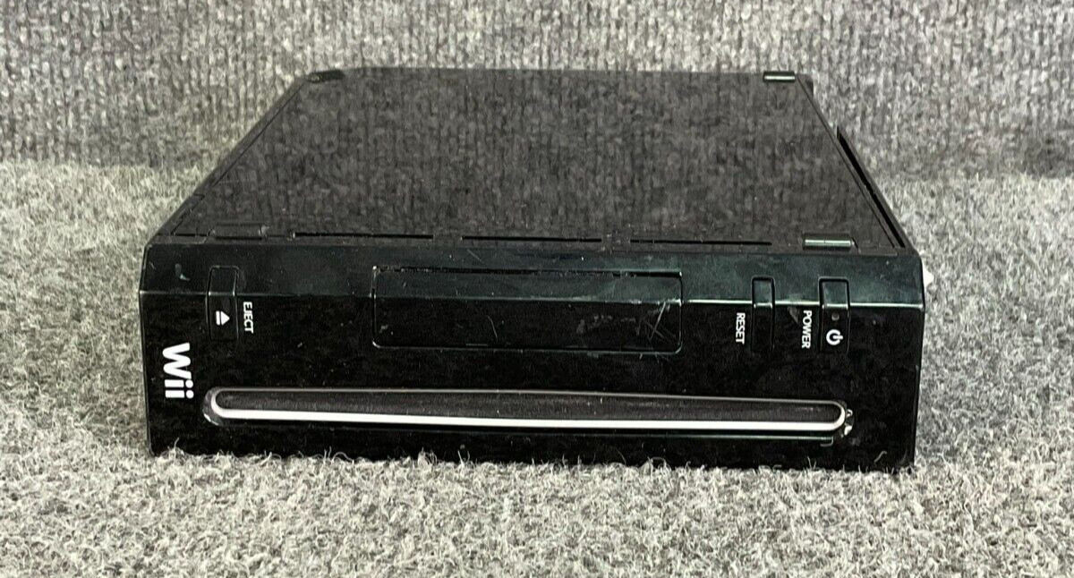 Nintendo Wii RVL-001 Console No Controllers or Accessories Tested Working