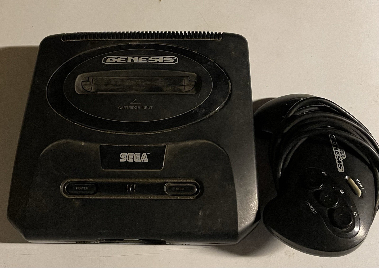 Sega Genesis 1 Console System Model No. MK-1631 And One Controller Model No 1650