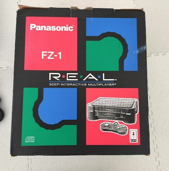 JUNK Panasonic 3DO REAL FZ-1 Console system Used w/controller Japan Junk