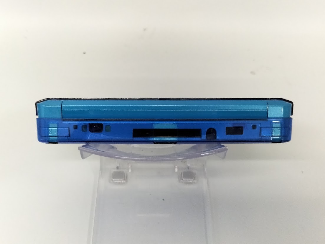 B7197 Nintendo 3DS console Light Blue Japan w/box adapter pen stand fx