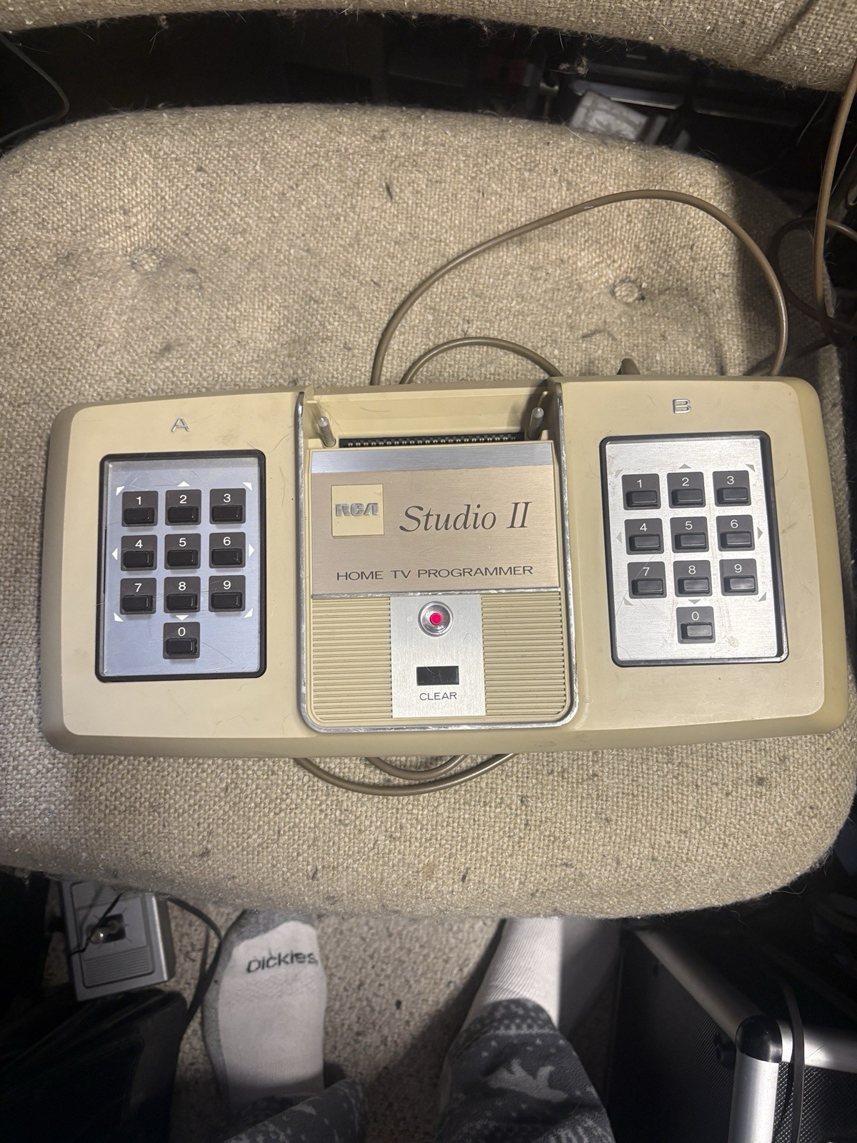 RCA Studio II Home TV Programmer Console W/ Blackjack Works *PLEASE READ*