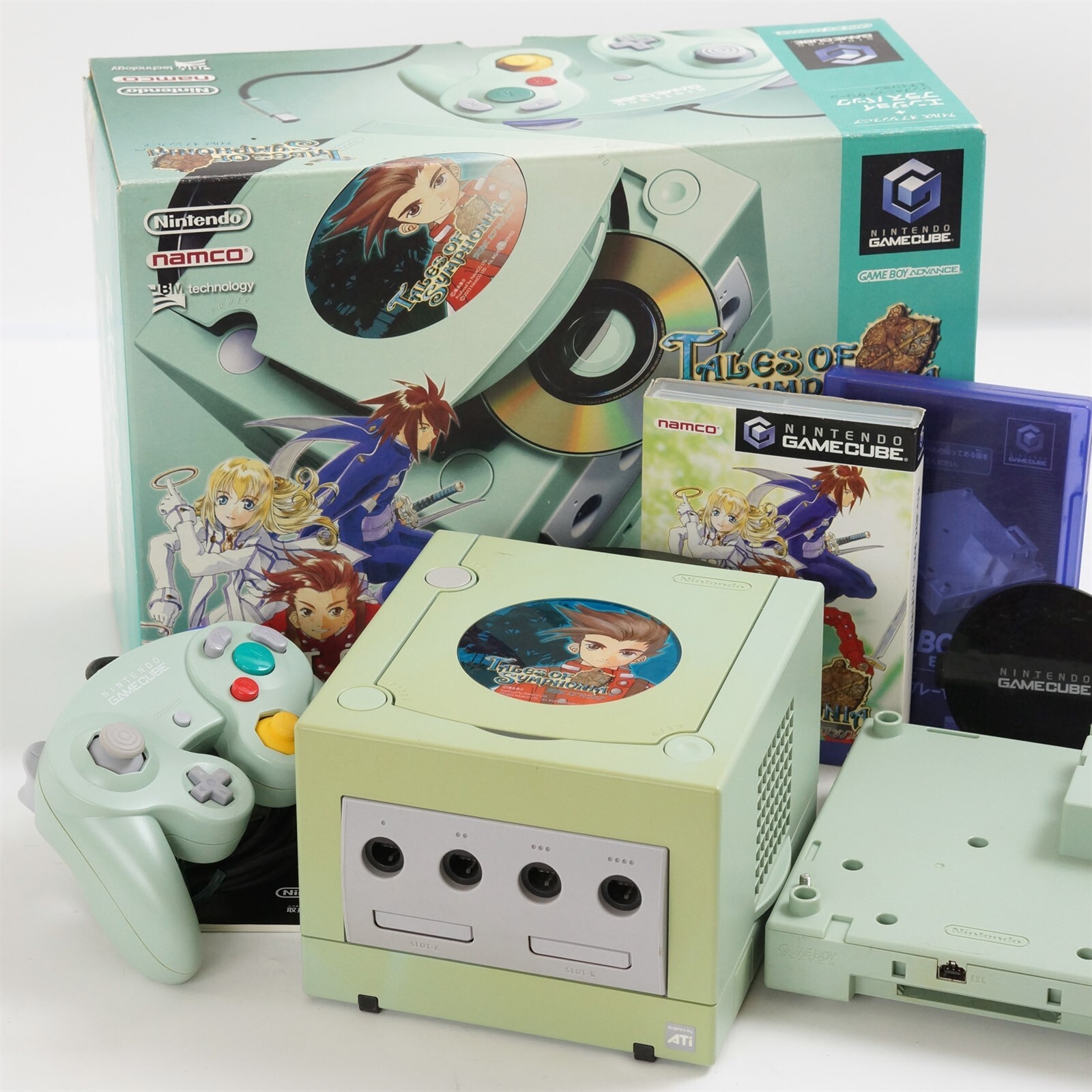 GameCube TALES OF SYMPHONIA Console Boxed Tested DOL-001 JP For Japan Game CD 35