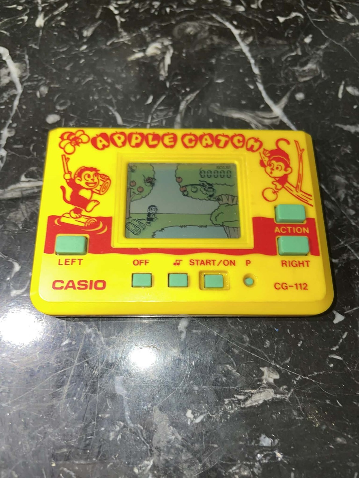 Casio CG 112 Game – Apple Catch RARE working