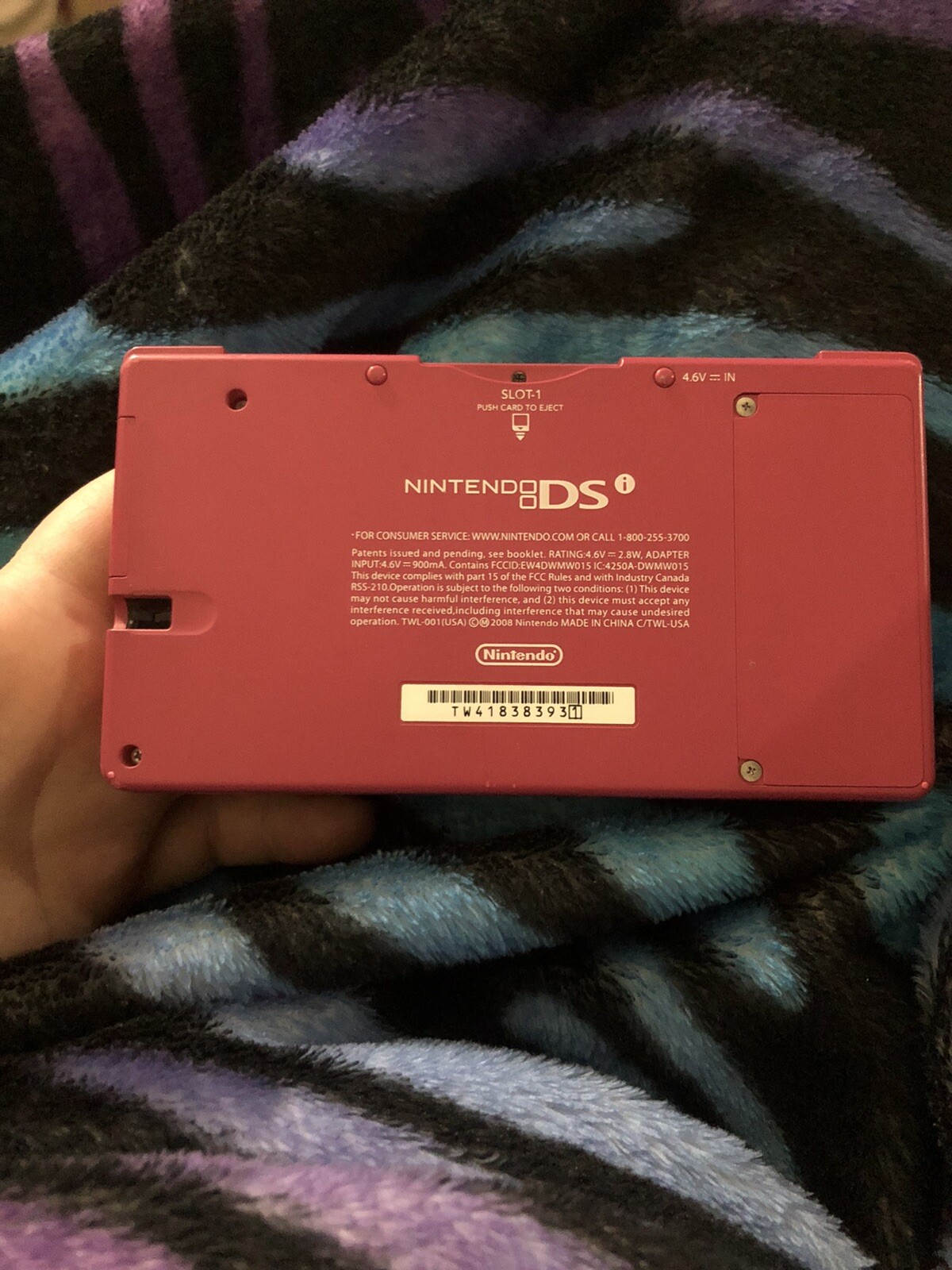 Nintendo DSi Pink Handheld System
