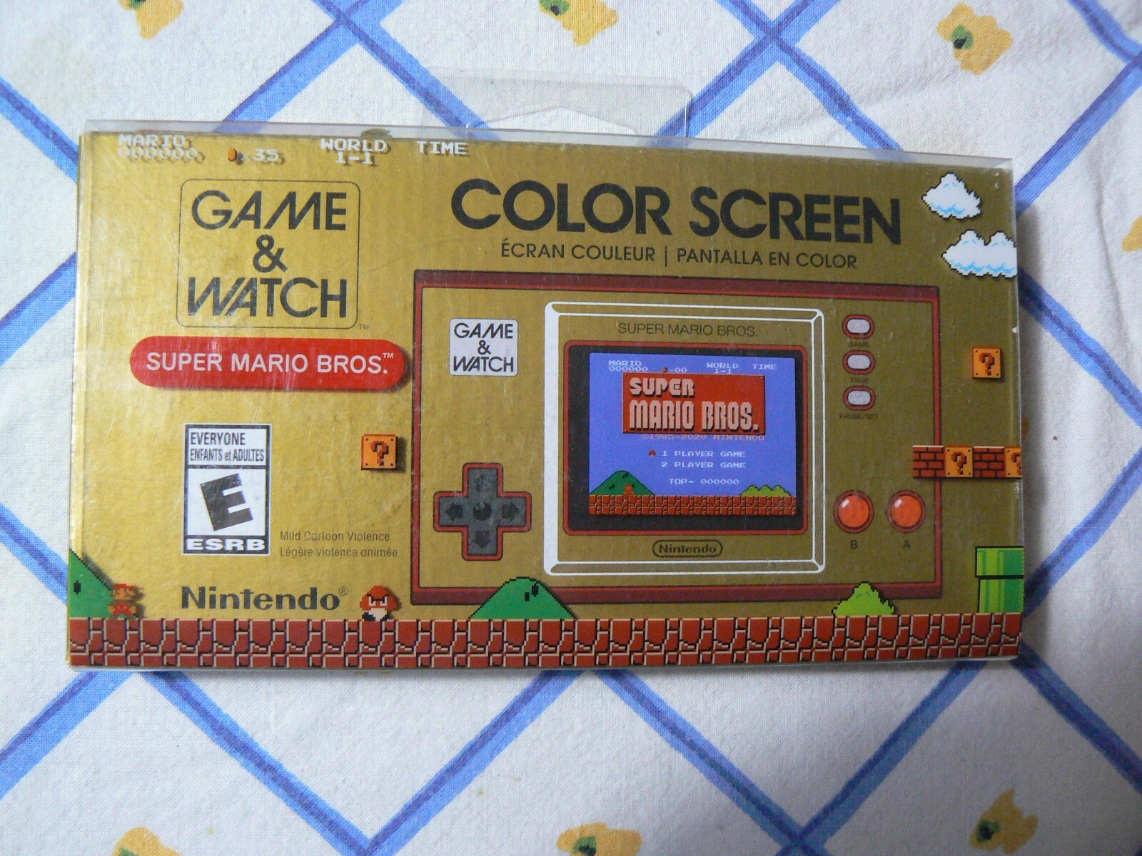 Nintendo Game & Watch: Super Mario Bros. Handheld Console – NEW SEALED