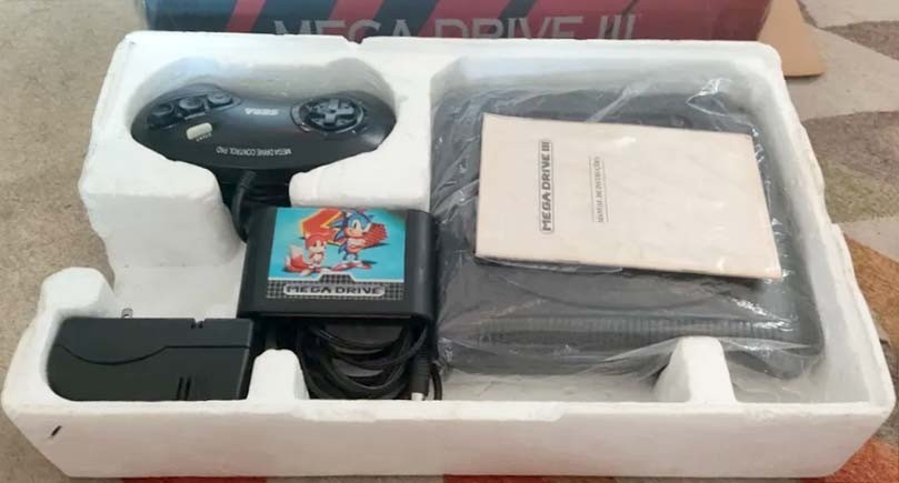 MEGA DRIVE 3 – SONIC 2 EDITION COMPLETE – BY TEC TOY FROM BRAZIL SEGA – RARE! 🔥