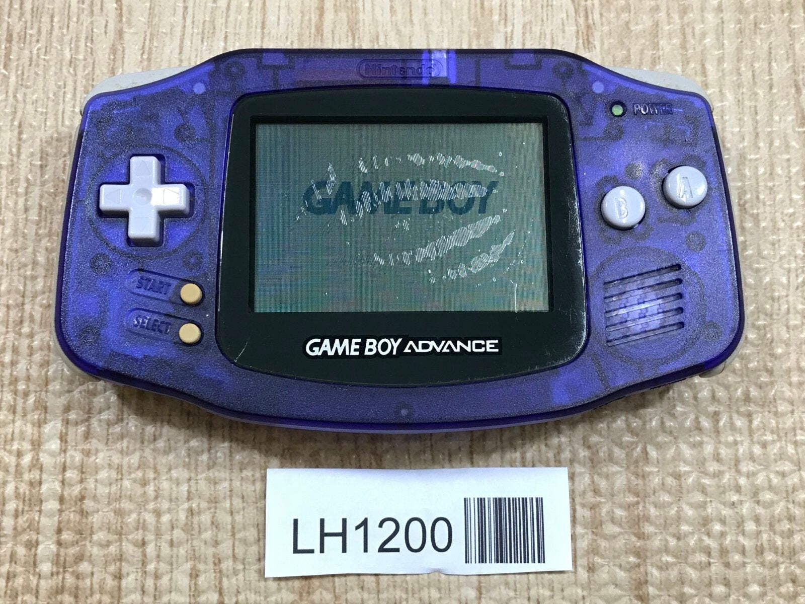GameBoy Advance Milky Blue Console Nintendo Japan – With Defects LH1200