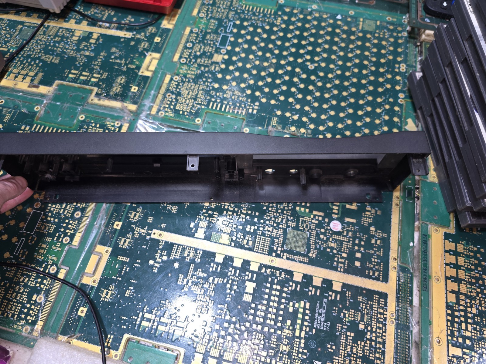 Philips CDI 900 Exact Front Panel Bezel Trim-Just OK Cosmetic-Intact-PARTS-READ