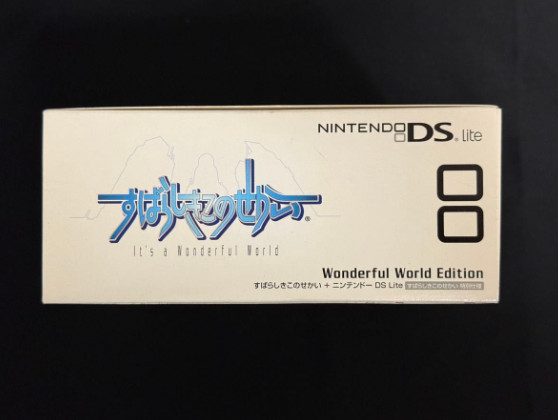 SQUARE ENIX NINTENDO DS Lite It’s a Wonderful World Console Game Software New